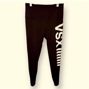 Victoria's Secret VSX Sport Black Leggings, Size Medium